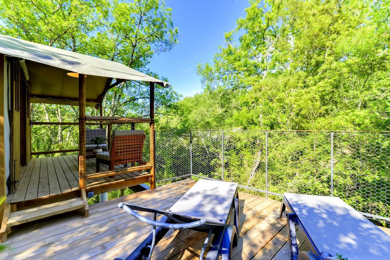 Cabanes Lodges Le Serviere บาลาซูค ภายนอก รูปภาพ